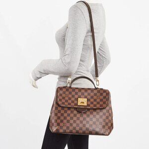 Louis Vuitton Damier Canvas Bergamo MM Bag